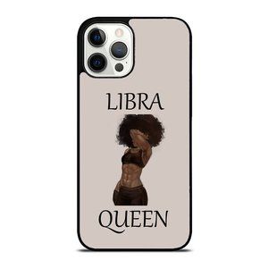 Streetwise Libra Queen Black Womens Zodiac Birthday Sassy iPhone Case